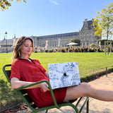 Coque Macbook - Toile de Jouy