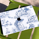 Coque Macbook - Toile de Jouy