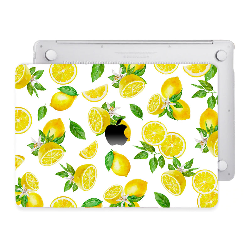Coque Macbook avec imprimé citron de la marque Tibisig
